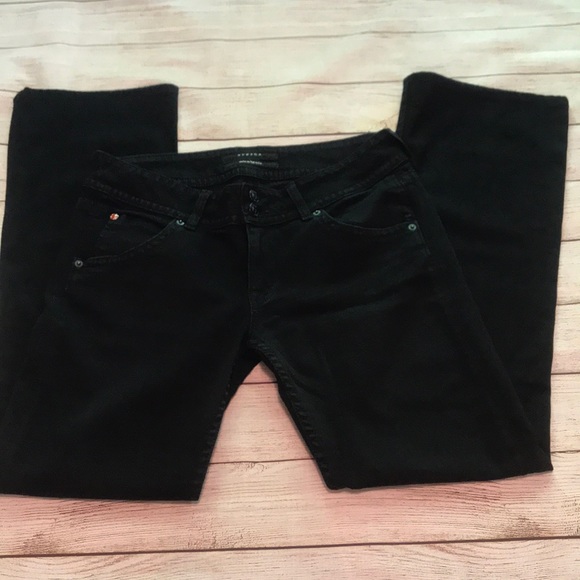 Hudson Black Mid-Rise Bootcut Jeans Size 30 - Picture 5 of 12